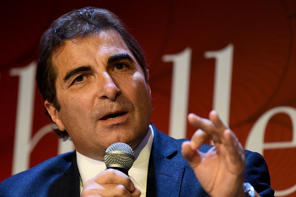 Le président du groupe Les Républicains (LR) Christian Jacob. (Photo : ERIC PIERMONT/AFP via Getty Images)