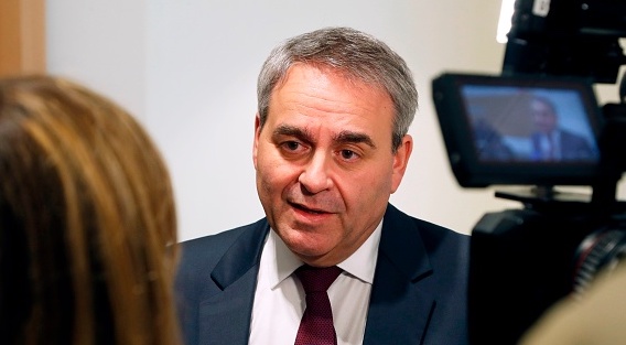 Le président des Hauts-de-France Xavier Bertrand. (Photo : FRANCOIS GUILLOT/AFP via Getty Images)