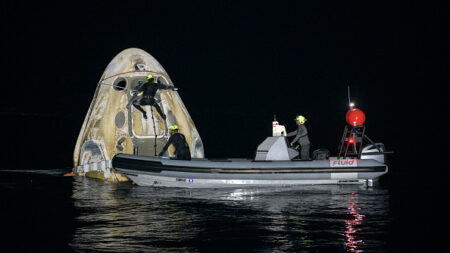 Retour sur Terre du vaisseau SpaceX avec les astronautes de l’ISS