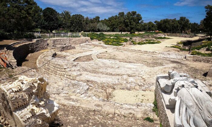 (Avec l'aimable autorisation de Yaniv Cohen/Autorité de la nature et des parcs via l'Autorité des antiquités d'Israël)