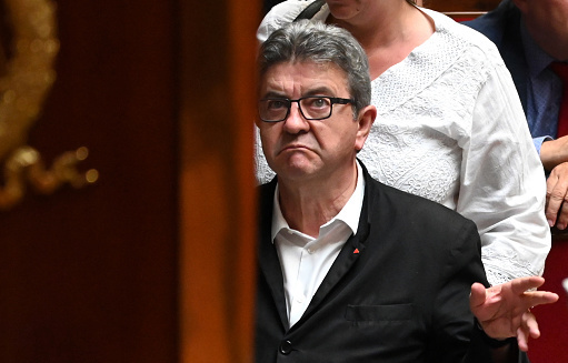 Jean-Luc Mélenchon, leader de la France insoumise (LFI). ( Photo : DOMINIQUE FAGET/AFP via Getty Images)