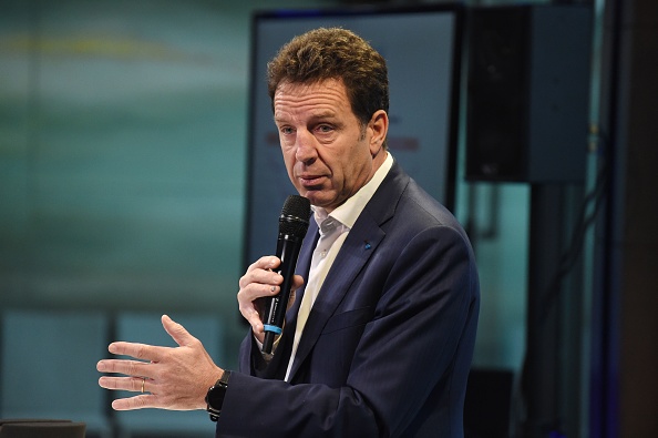 Le président du Medef Geoffroy Roux de Bezieux. (Photo : ERIC PIERMONT/AFP via Getty Images)