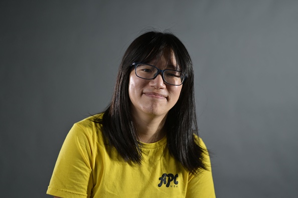 Chow Hang-tung, avocate et vice-présidentes de l'Alliance Hong KongHong pour le soutien des mouvements démocratiques patriotiques de Chine. (Photo : PETER PARKS/AFP via Getty Images)