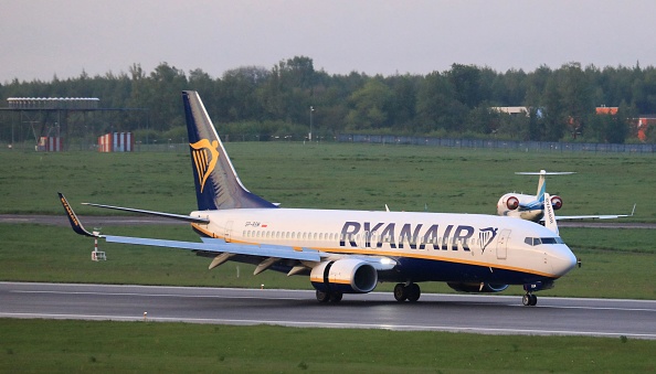 -Minsk a détourné le vol de passagers Ryanair volant d'Athènes à Vilnius et arrêté le militant de l'opposition biélorusse Roman Protasevich. Photo de PETRAS MALUKAS / AFP via Getty Images.