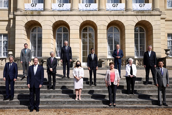 Le sommet du G7 Finances s'est tenu les 4 et 5 juin à Londres. (Photo : HENRY NICHOLLS/POOL/AFP via Getty Images)