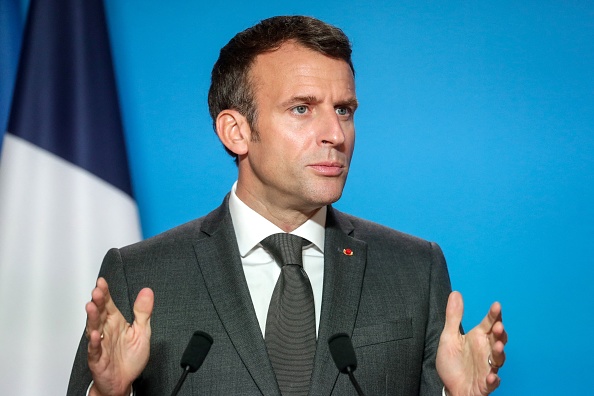 Le Président Emmanuel Macron.(Photo : STEPHANIE LECOCQ/POOL/AFP via Getty Images)