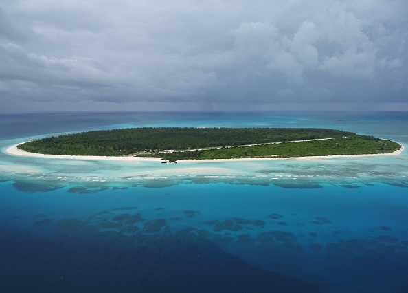 -L’île française d'outre-mer Grande Glorieuse (Archipel des Glorieuses) dans l'océan Indien. Photo par Sophie LAUTIER / AFP via Getty Images.