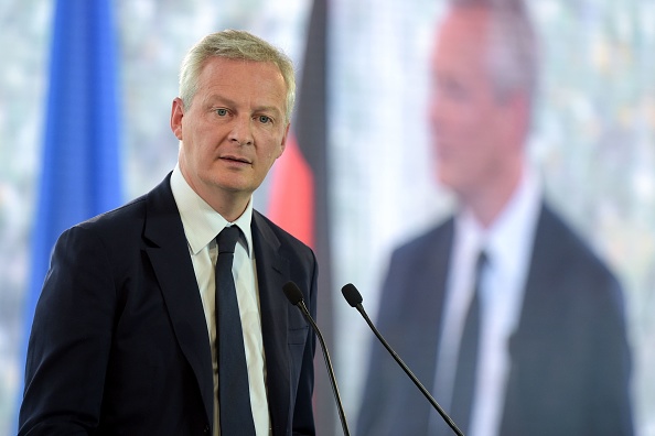 Le ministre de l'Économie Bruno Le Maire.  (Photo : ERIC PIERMONT/AFP via Getty Images)