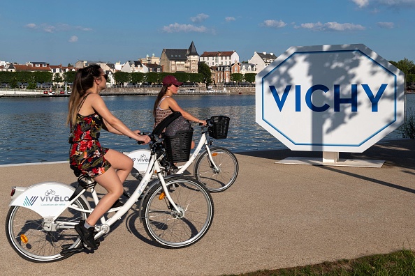 -Ville thermale de Vichy en France. Photo de Thierry Zoccolan /AFP via Getty Images.