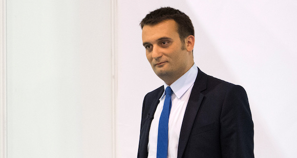  Florian Philippot est candidat à la présidentielle de 2022.      (Photo : BERTRAND LANGLOIS/AFP via Getty Images)