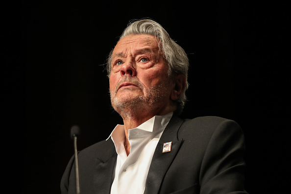 L'acteur Alain Delon lors de la 72e édition du Festival de Cannes, le 19 mai 2019.  (VALERY HACHE/AFP via Getty Images)