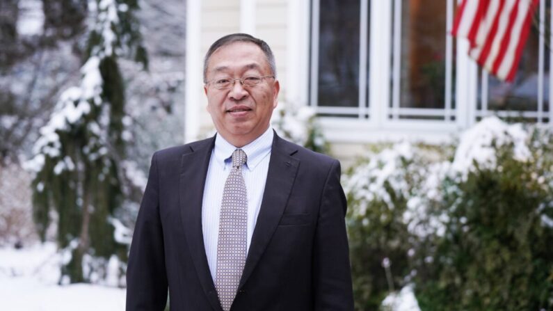 Miles Yu, chargé de recherche à l'Institut Hudson, conseiller principal pour la politique relative à la Chine auprès de l'ancien secrétaire d'État américain Mike Pompeo, à Annapolis, dans le Maryland, le 11 février 2021. (Tal Atzmon/The Epoch Times)