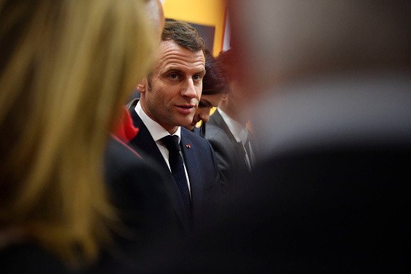 Le Président Emmanuel Macron au salon international de l'Agriculture en 2019. (Photo : JULIEN DE ROSA/AFP via Getty Images)