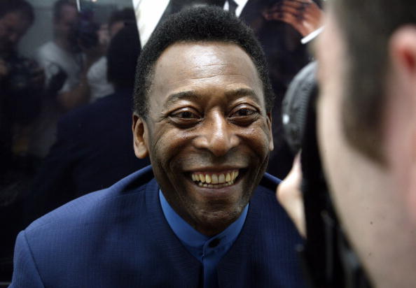 Le footballeur brésilien Pele à Londres en 2013. (Photo : Aura/Getty Images)