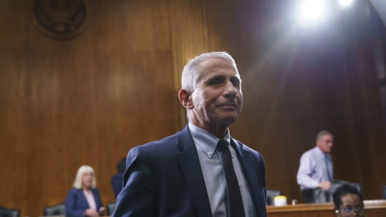 Le Dr Anthony Fauci est vu à Washington le 20 juillet 2021. (J. Scott Applewhite/Pool/Getty Images)
