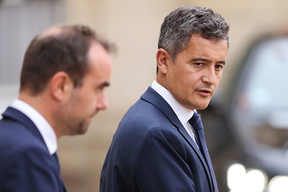 Le ministre de l'Intérieur Gérald Darmanin. (Photo : THOMAS COEX/AFP via Getty Images)