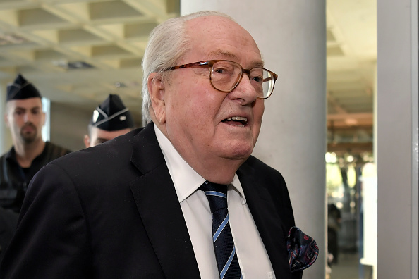 Jean-Marie Le Pen. 
 (Photo : PHILIPPE LOPEZ/AFP via Getty Images)