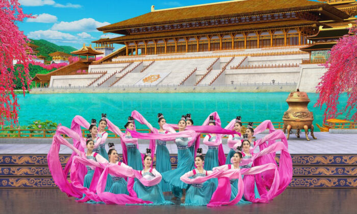 Manches d'eau, une danse classique chinoise lors d'un spectacle de Shen Yun (Shen Yun Performing Arts)