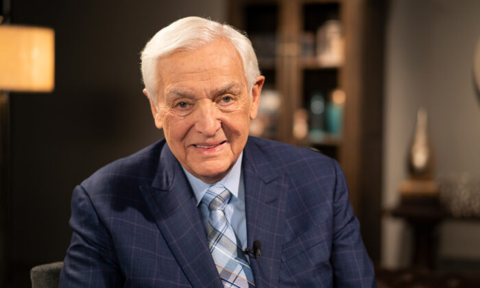 Le Dr David Jeremiah, fondateur de Turning Point for God, dans le sud de la Californie, le 29 octobre 2021. (Jack Wang/Epoch Times) 