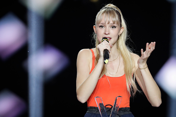 La chanteuse belge Angèle (THOMAS SAMSON/AFP via Getty Images)