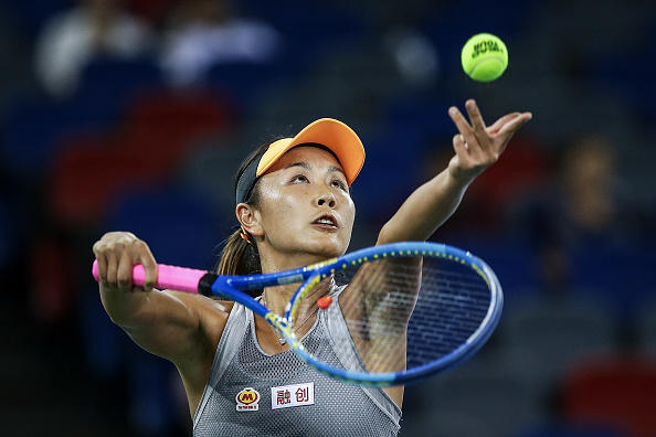 -Au Centre international de tennis Optiques Valley le 23 septembre 2019 à Wuhan, en Chine. Photo de Wang He/Getty Images.