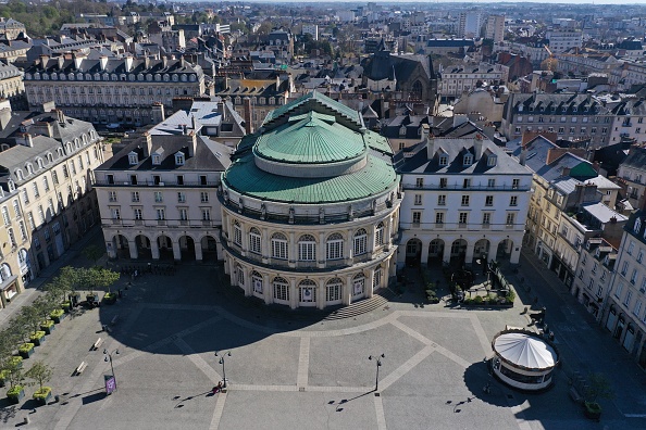 Centre-ville de Rennes - France  (DAMIEN MEYER/AFP via Getty Images)