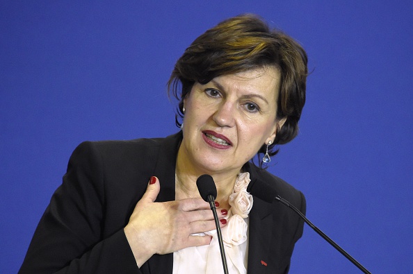 Annie Genevard, secrétaire générale du parti LR, fait partie des signataires de la lettre transpartisane réclamant le retour de la réserve parlementaire. (Photo : DOMINIQUE FAGET/AFP via Getty Images)