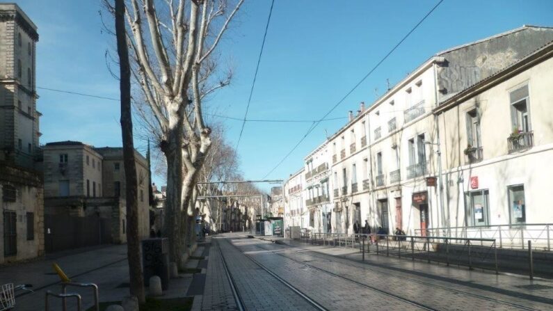 Boulevard Louis Blanc à Montpellier (Google Maps)