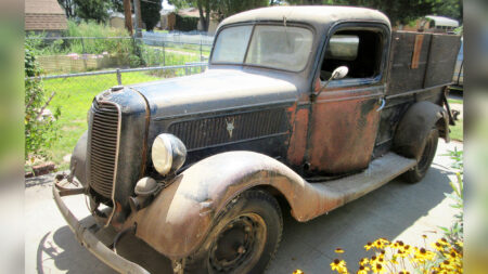 Une femme de 84 ans vend son camion Ford 1937 que sa famille avait acheté tout neuf