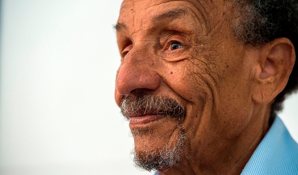 L'écrivain, agriculteur et écologiste français Pierre Rabhi à Sale, le 7 octobre 2018. (Photo : FADEL SENNA/AFP via Getty Images)