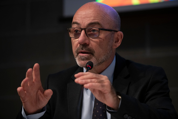 Roberto Cingolani, ministre italien de la Transition écologique. (Stefano Guidi/Getty Images)