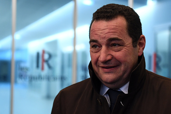 Jean-Frederic Poisson  rejoint Eric Zemmour.        (Photo : GABRIEL BOUYS/AFP via Getty Images)