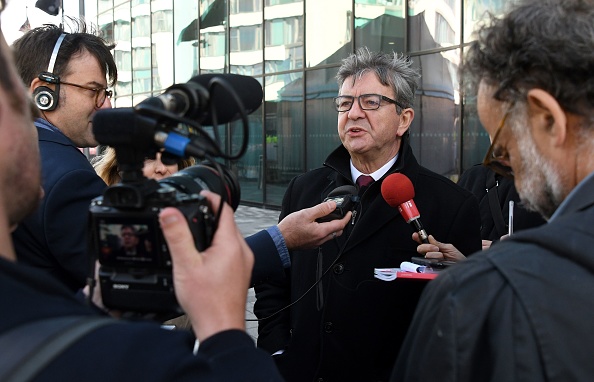 Jean-Luc Melenchon, leader de la France insoumise. (Photo  PAUL ELLIS/AFP via Getty Images)