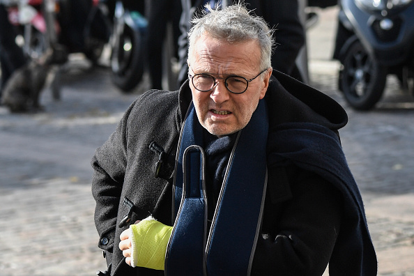 L'animateur de télévision français Laurent Ruquier (BERTRAND GUAY/AFP via Getty Images)