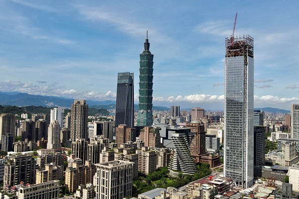 Une vue générale de Taipei le 16 juillet 2021. Photo de Sam Yeh / AFP via Getty Images.