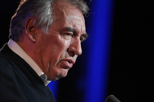 Francois Bayrou, président du Modem, maire de Pau et Haut-Commissaire au Plan. (Photo de SEBASTIEN SALOM-GOMIS/AFP via Getty Images)