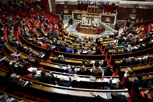 -La résolution portée par le député Dominique Potier a été adoptée par 128 voix pour. Photo de THOMAS COEX/AFP via Getty Images.