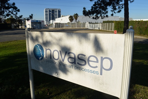 L'usine Novasep à Mourenx, dans le sud-ouest de la France. GAIZKA IROZ/AFP via Getty Images)