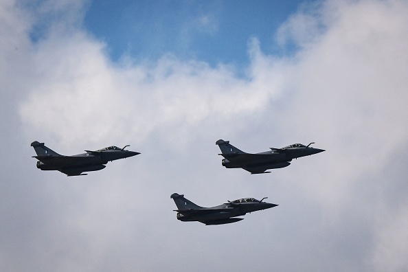 -Illustration- 39 avions chinois ont pénétré dans la zone d'identification de défense aérienne de Taïwan. Photo par ARIS MESSINIS/AFP via Getty Images.