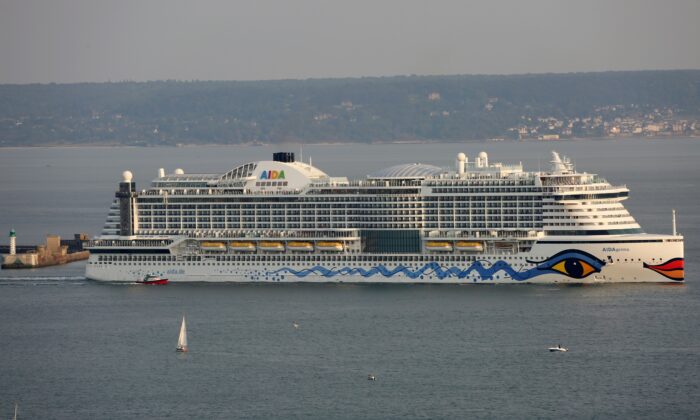 Un bateau de croisière AIDA dans une photo d'archive. (Ludovic Marin/AFP via Getty Images)