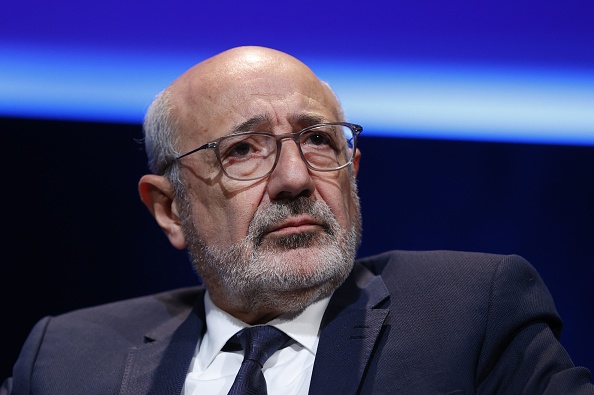 Le président du Conseil représentatif des institutions juives de France (CRIF) Francis Kalifat. (Photo : THOMAS SAMSON/AFP via Getty Images)