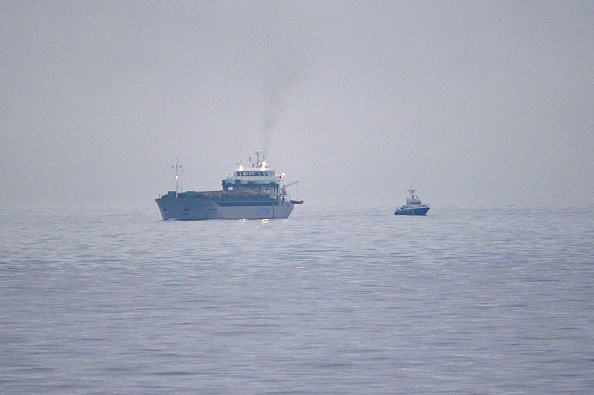 -Illustration- Le cargo "Felicity Ace", assurait le transport de voitures, lorsque l'alerte a été donnée après un incendie déclaré dans sa soulte. Photo de JOHAN NILSSON/TT News Agency/AFP via Getty Images.