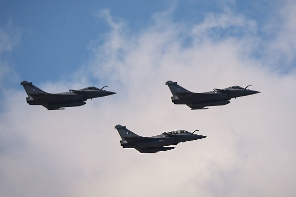 L'Indonésie a signé une commande pour 42 Rafale avec la France. Photo par ARIS MESSINIS/AFP via Getty Images.