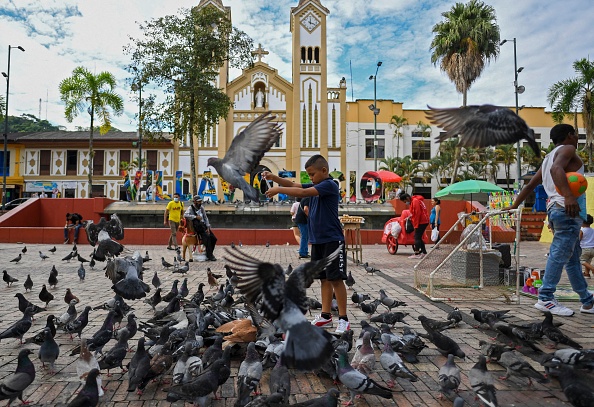 Le journaliste Juan Pablo Barrientos à Villavicencio, en Colombie, le 20 janvier 2022. 