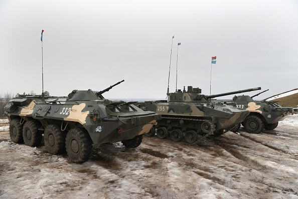 -Illustration- Vladimir Poutine annonce des manœuvres de ses forces stratégiques, avec des tirs de missiles balistiques et de croisière, ce samedi. Photo de Maxim GUCHEK / BELTA / AFP via Getty Images.