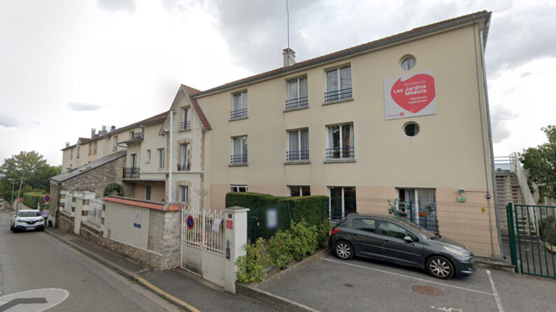 C'est dans cette maison de retraite de Mézy-sur-Seine que Jacqueline, 83 ans, et Germain, 86 ans, se sont dit oui le 21 mars 2022. (Capture d'écran/Google Maps)