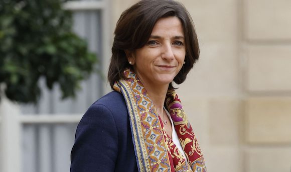 Nathalie Elimas ancienne secrétaire d'État auprès du ministre de l'Éducation nationale, chargée de l'Éducation prioritaire. (Photo : LUDOVIC MARIN/AFP via Getty Images)