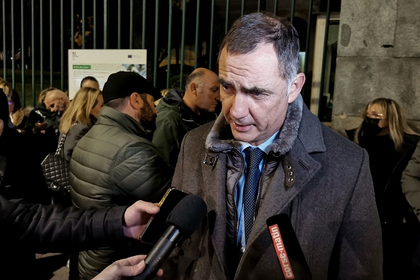 Le président du conseil exécutif corse, Gilles Simeoni.  (Photo : ANGELE RICCIARDI/AFP via Getty Images)