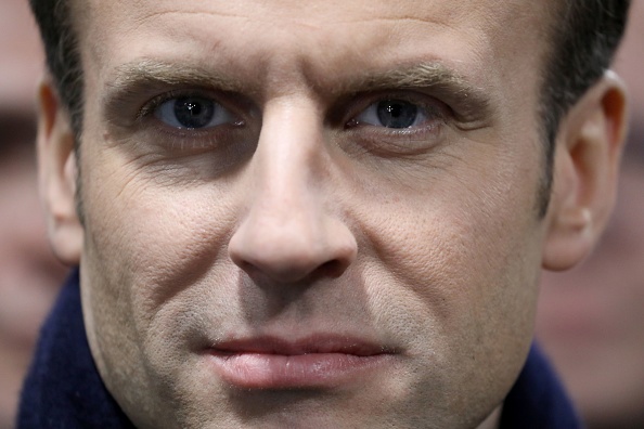 Emmanuel Macron (LUDOVIC MARIN/AFP via Getty Images)