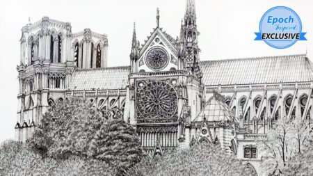 Une jeune artiste dessine à l’encre les monuments emblématiques du monde avec une incroyable précision